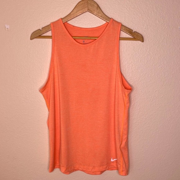 Nike Tops - Nike Dri-Fit Orange Tank Top Medium